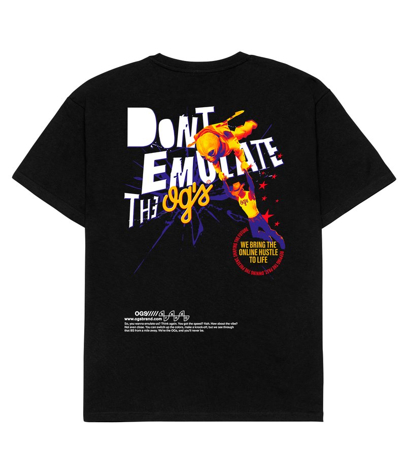 Dont Emulate_Ogs_Relax Tee Black_BACK