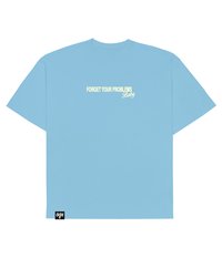 Forget Your Problems_Ogs_Sleeve Tee Baltic Blue_FRONT