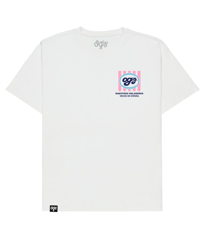 Ice Creams_Ogs_Relax Tee White_FRONT