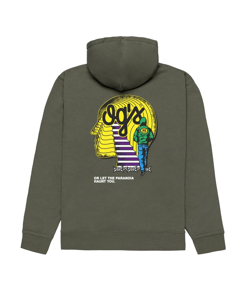 ParanoiaOliveHoodieBack