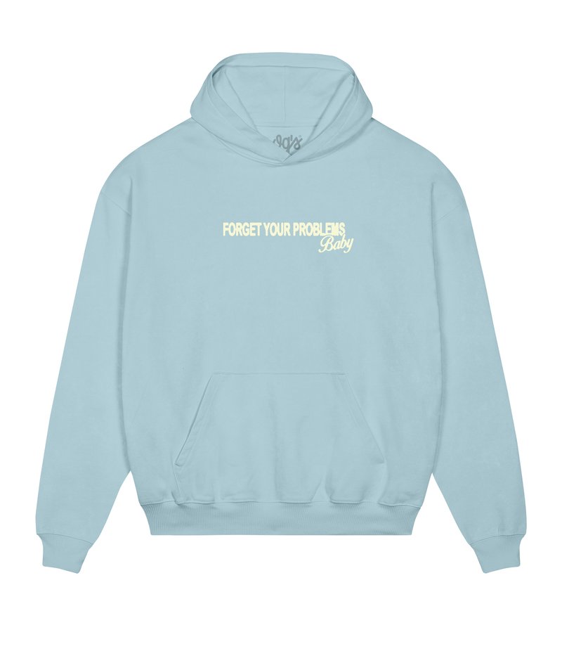 RELAX_Ocean Blue_HOODIE PREMIUM_FRONT